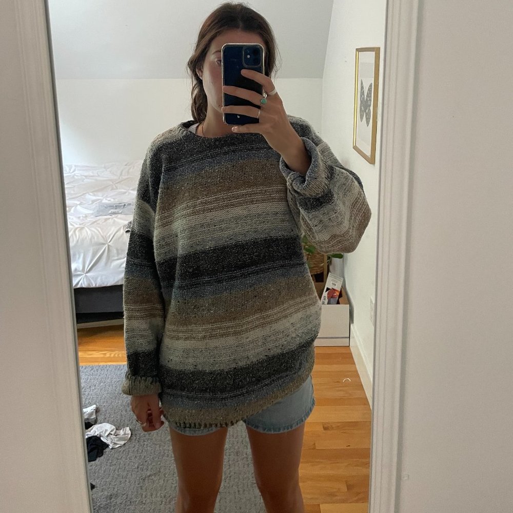 Oversized Vintage Wool Sweater